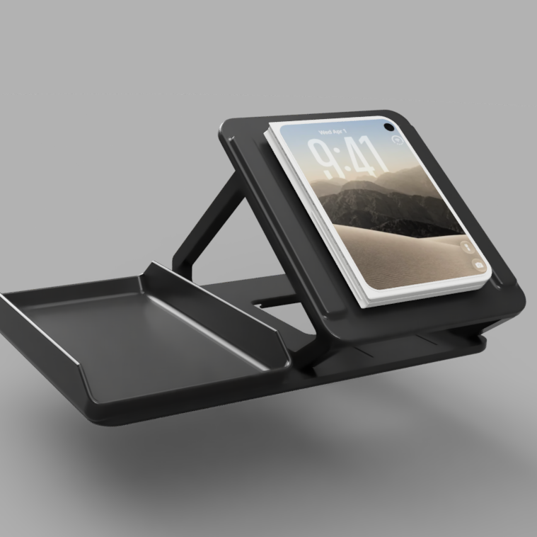 Faro-Dock Single Plus with storage tray and Qi2.2 magnetic wireless charger for the 2027+ Kia Telluride