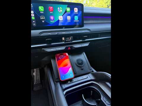 Faro-Dock wireless charger installation video for the 2027 Kia Telluride